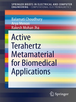 cover image of Active Terahertz Metamaterial for Biomedical Applications